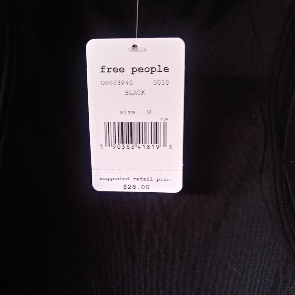 Free People V-neck top medium - Picture 6 of 8